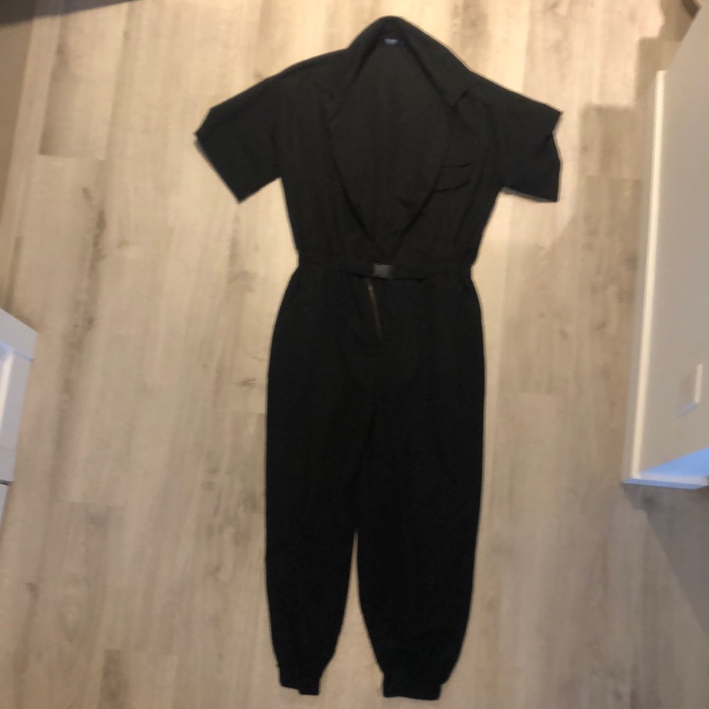 Black Tee Jumper